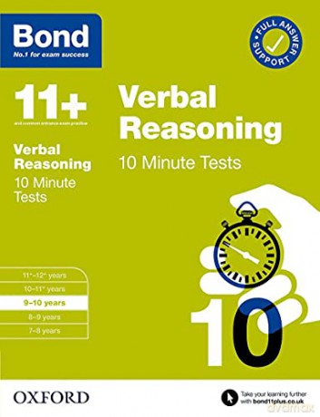 Bond 11+: Bond 11+ 10 Minute Tests Verbal Reasoning 9-10 years (Bond: 10 Minute Tests) - Frances Down [KSIĄŻKA]