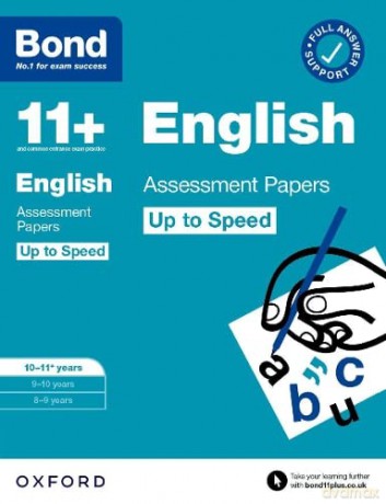 Bond 11+: Bond 11+ English Up to Speed Assessment Papers with Answer Support 10-11 years - Sarah Lindsay [KSIĄŻKA]
