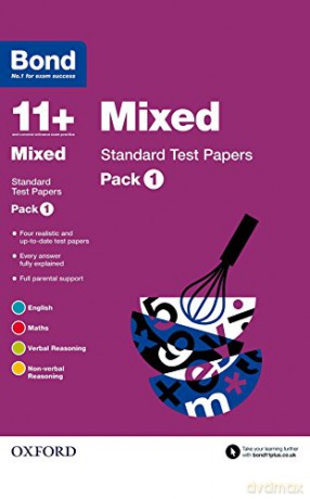 Bond 11+: Mixed Standard Test Papers: Pack 1 - Andrew Baines [KSIĄŻKA]