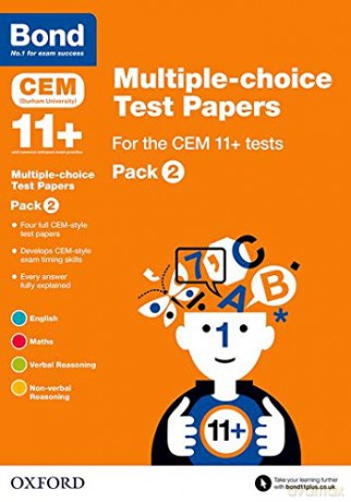 Bond 11+: Multiple-choice Test Papers for the CEM 11+ tests Pack 2 - Michellejoy Hughes [KSIĄŻKA]
