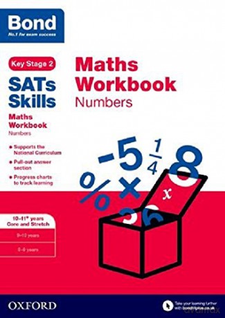 Bond SATs Skills: Maths Workbook: Numbers 10-11+ Years core and stretch - Andrew Baines [KSIĄŻKA]
