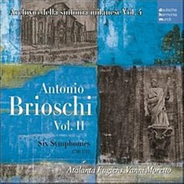 Vanni Moretto: Antonio Brioschi Vol. II- Six Symphonies (1740-1744) (Remastered) [CD]