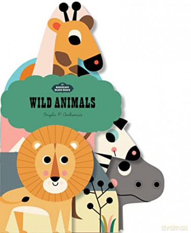 Bookscape Board Books: Wild Animals - Ingela P. Arrhenius [KSIĄŻKA]