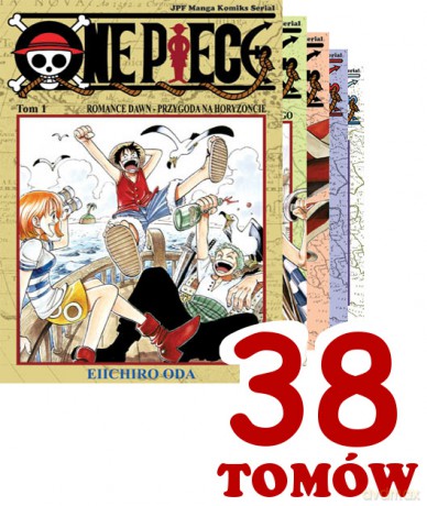 One Piece (Tom 1-38) Pakiet - Eiichiro Oda [38xKOMIKS]
