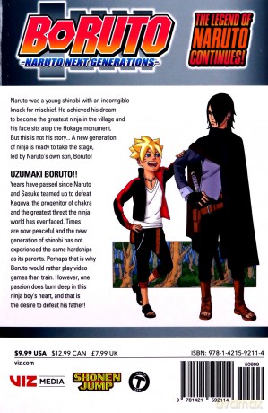 Boruto Vol 1: Naruto Next Generations: Uzumaki Boruto!! (Boruto: Naruto Next Generations) - Masashi Kishimoto [KSIĄŻKA]