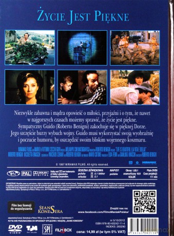 Życie jest piękne (Seans Konesera) (booklet) [DVD]