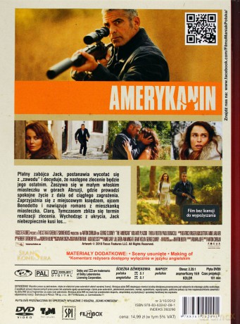 Amerykanin (Seans Konesera) (booklet) [DVD]