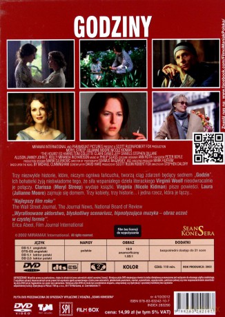 Godziny (Seans konesera) (booklet) [DVD]