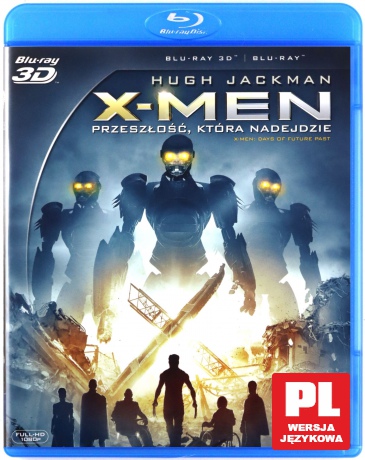X-men: Przeszłość, która nadejdzie 3D [Blu-Ray]+[Blu-Ray 3D]