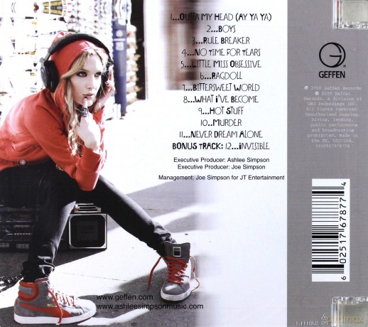 Ashlee Simpson: Bittersweet World [CD]