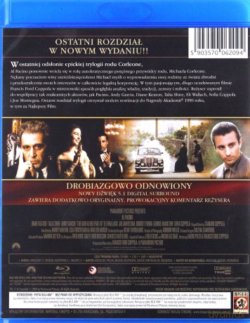 Ojciec Chrzestny / Ojciec Chrzestny 2 / Ojciec Chrzestny 3 (odnowiona edycja) Pakiet [3xBlu-Ray]