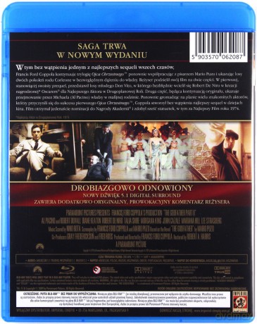 Ojciec Chrzestny / Ojciec Chrzestny 2 / Ojciec Chrzestny 3 (odnowiona edycja) Pakiet [3xBlu-Ray]