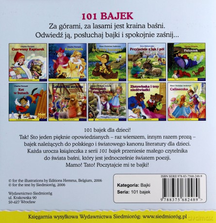 101 bajek. Ali Baba i czterdziestu rozbójników [KSIĄŻKA]
