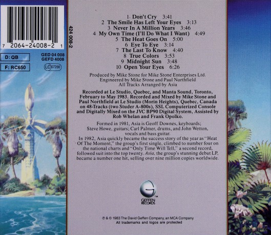 Asia: Alpha [CD]