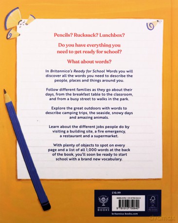 Britannica's Ready-for-School Words: 1,000 Words for Big Kids - Hannah Campbell [KSIĄŻKA]