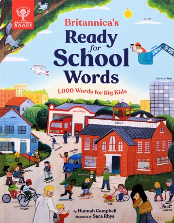 Britannica's Ready-for-School Words: 1,000 Words for Big Kids - Hannah Campbell [KSIĄŻKA]