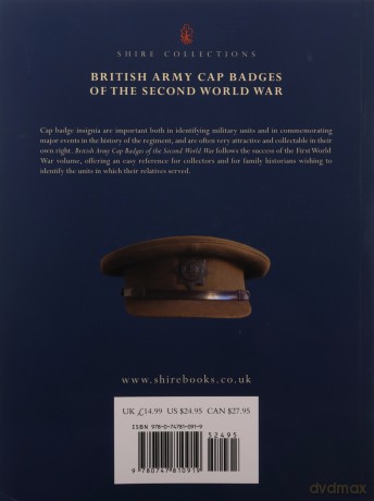 British Army Cap Badges of the Second World War: 8 (Shire Collections) - Chris Foster [KSIĄŻKA]