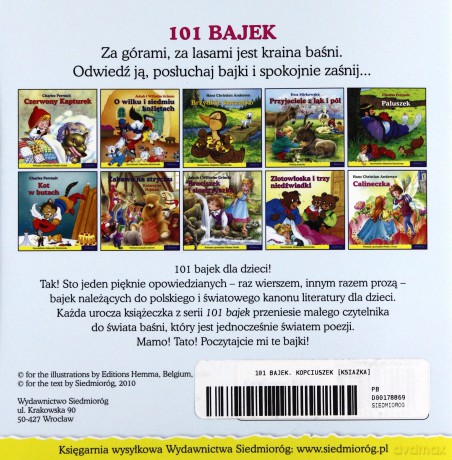 101 bajek. Kopciuszek [KSIĄŻKA]