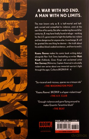 BRZRKR Vol. 1 - Keanu Reeves [KSIĄŻKA]
