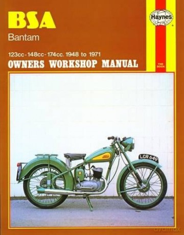 BSA Bantam 1948 - 1971: 123cc 148cc 174cc 1948-1971 (Owners Workshop Manual) - Anon [KSIĄŻKA]