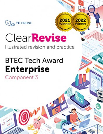 BTEC Tech Award Enterprise Component 3: Illustrated Revision and Practice (ClearRevise BTEC Enterprise Component 3) - PG Online [KSIĄŻKA]