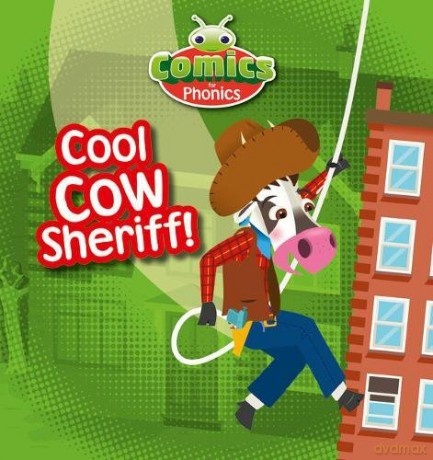 Bug Club Comics for Phonics Set 12 Yellow Cool Cow Sheriff! - Mrs Janice Pimm [KSIĄŻKA]