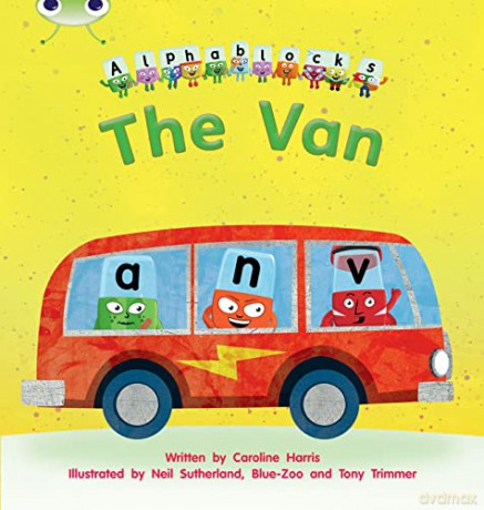 Bug Club Phonics Fiction Reception Phase 3 Set 06 Alphablocks The Van - Caroline Harris [KSIĄŻKA]