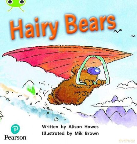 Bug Club Phonics Fiction Year 1 Phase 5 Unit 22 Hairy Bears (Phonics Bug) - Alison Hawes [KSIĄŻKA]