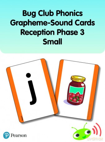 Bug Club Phonics Grapheme-Sound Cards Reception Phase 3 (Small) (Phonics Bug) - Rhona Johnston [KSIĄŻKA]