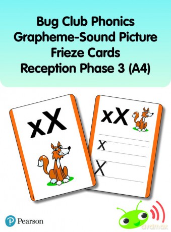 Bug Club Phonics Grapheme-Sound Picture Frieze Cards Reception Phase 3 (A4) (Phonics Bug) - Joyce Watson [KSIĄŻKA]