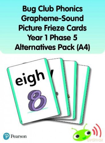 Bug Club Phonics Grapheme-Sound Picture Frieze Cards Year 1 Phase 5 alternatives (A4) (Phonics Bug) - Joyce Watson [KSIĄŻKA]