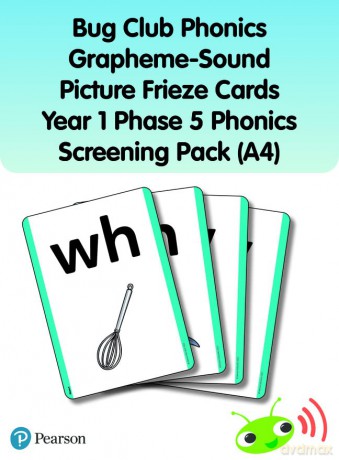 Bug Club Phonics Grapheme-Sound Picture Frieze Cards Year 1 Phase 5 Phonics screening pack (A4) (Phonics Bug) - Joyce Watson [KSIĄŻKA]