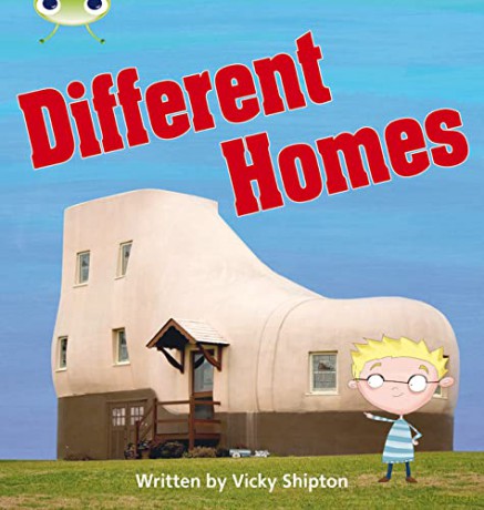 Bug Club Phonics Non Fiction Phase 5 Set 25 Different Homes - Vicky Shipton [KSIĄŻKA]