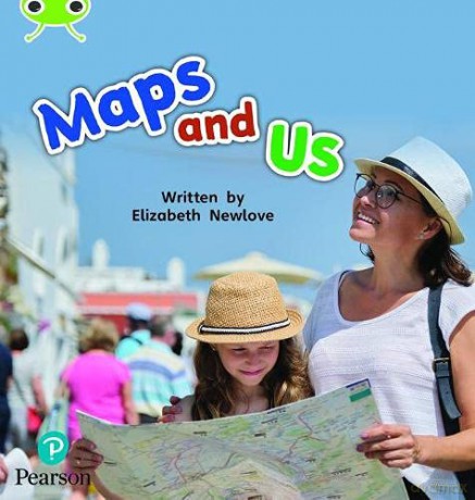 Bug Club Phonics Non-Fiction Reception Phase 4 Unit 12 Maps and Us - Elizabeth Newlove [KSIĄŻKA]