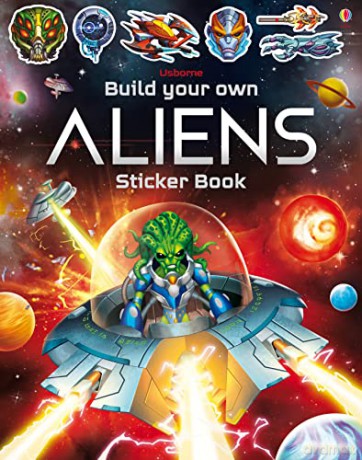 Build Your Own Aliens Sticker Book (Build Your Own Sticker Book): 1 - Simon Tudhope [KSIĄŻKA]