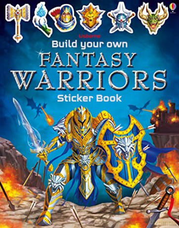 Build Your Own Fantasy Warriors Sticker Book (Build Your Own Sticker Book): 1 - Simon Tudhope [KSIĄŻKA]