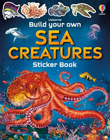 Build Your Own Sea Creatures (Build Your Own Sticker Book) - Simon Tudhope [KSIĄŻKA]