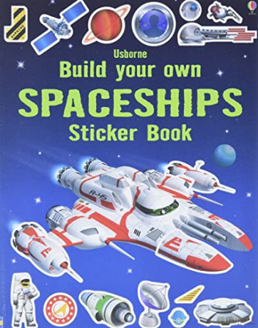 Build Your Own Spaceships Sticker Book (Build your own sticker books): 1 - Simon Tudhope [KSIĄŻKA]
