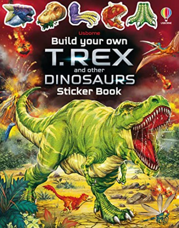 Build Your Own T. Rex and Other Dinosaurs (Build Your Own Sticker Book) - Sam Smith [KSIĄŻKA]