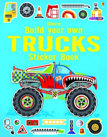 Build Your Own Trucks Sticker Book (Build your own sticker books): 1 - Simon Tudhope [KSIĄŻKA]