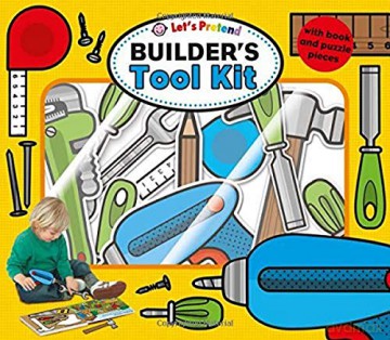 Builder's Tool Kit (Let's Pretend) (UK Edition) (Let's Pretend Sets) - Priddy Books [KSIĄŻKA]