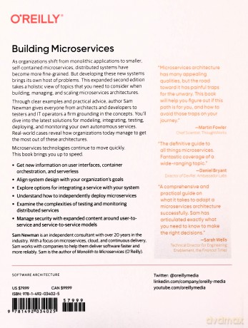Building Microservices Second edition: Designing Fine-Grained Systems - Sam Newman [KSIĄŻKA]