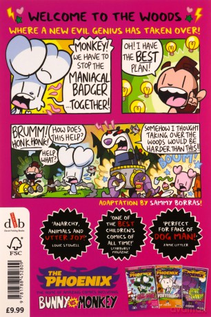 Bunny vs Monkey: Rise of the Maniacal Badger - Jamie Smart [KOMIKS]