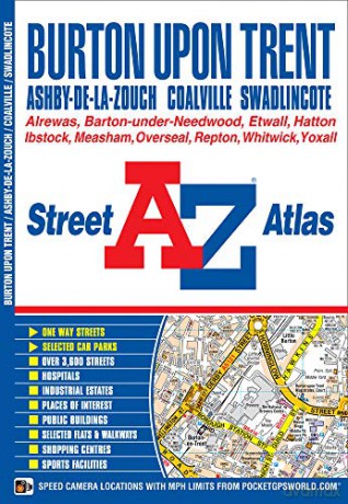 Burton on Trent Street Atlas - Geographers A-Z Map Co Ltd [KSIĄŻKA]