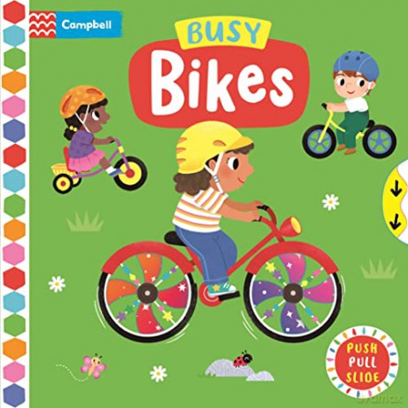 Busy Bikes (Campbell Busy Books, 53) - Campbell Books [KSIĄŻKA]
