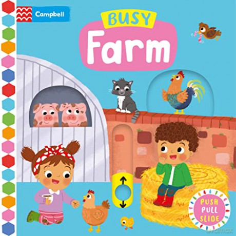 Busy Farm (Campbell Busy Books, 54) - Campbell Books [KSIĄŻKA]