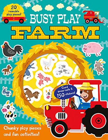 Busy Play Farm (Busy Play Activity Books) - Connie Isaacs [KSIĄŻKA]