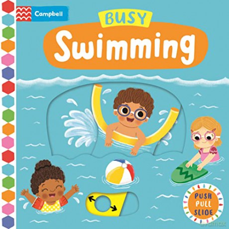 Busy Swimming (Campbell Busy Books, 58) - Campbell Books [KSIĄŻKA]