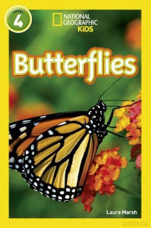 Butterflies: Level 4 (National Geographic Readers) - Laura Marsh [KSIĄŻKA]