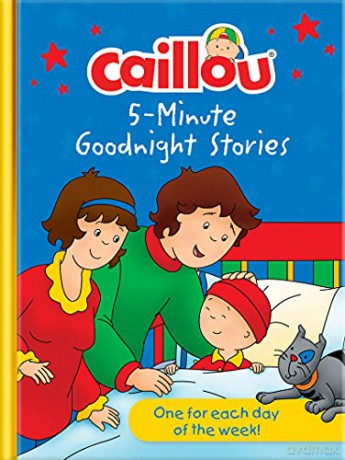 Caillou 5-Minute Goodnight Stories: 7 stories - Eric Sévigny [KSIĄŻKA]